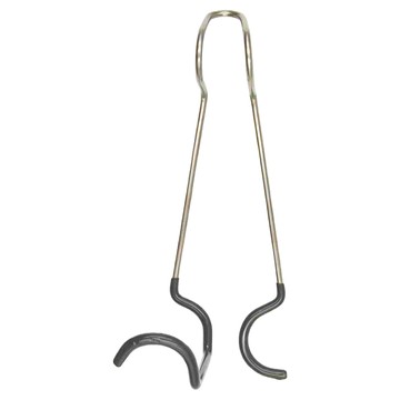 Forest Outdoor 群森戶外 不鏽鋼夾式掛燈勾 125g  1個  銀色