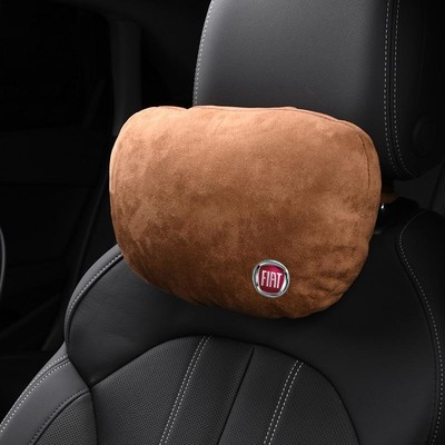 ◇フィアット FIAT◇ブラウン◇車用 ヘッドレスト1個+腰