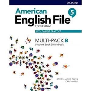 American English File 3／E Level Student Book／Workbook Multi-Pack B with Online Practice