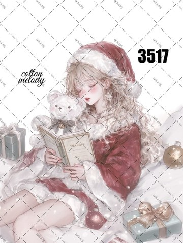 original sticker no.3517 人物貼紙 原創貼紙 原創人物貼紙 裝飾貼紙 cotton melody