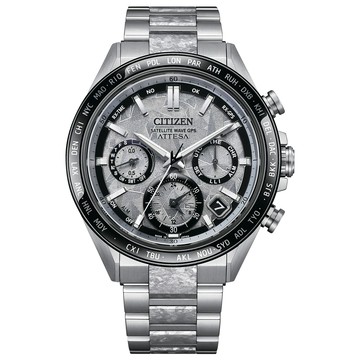 CITIZEN 星辰 ATTESA GPS 韋禮安廣告款隱耀鈦晶衛星對時光動能男錶/44.6mm(CC4076-65A)
