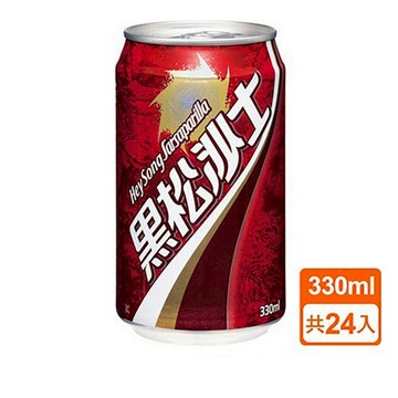 【蝦皮直營】黑松 黑松沙士 330ml x 24入組