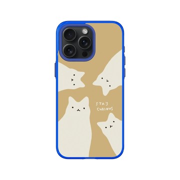 iPhone 15 Pro Max Clear 激光藍 - ilovedoodle (Lim Heng Swee) - Stay Curious - 保持好奇心
