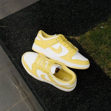 【逢甲 FUZZY】W Nike Dunk Low NN Soft Yellow 緞帶 檸檬黃 IX5021-171