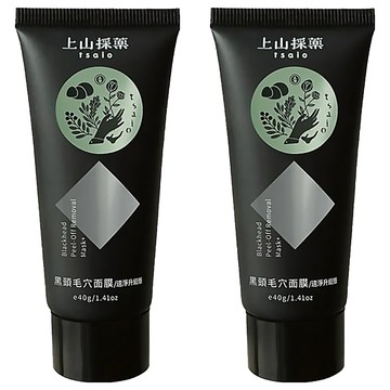 tsaio 上山採藥 黑頭毛穴面膜 淨速升級版 40g  1入  2條