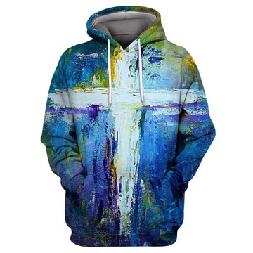 3D digital printing casual hooded hoodie3D數碼印花連帽衛衣男