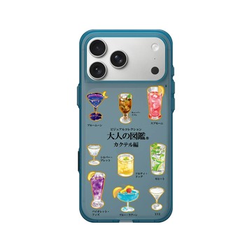 iPhone 17 Pro Max Clear (相機按鈕) 夜幕藍 - 大人の図鑑 - 雞尾酒編