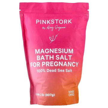 Pink Stork, 孕期專用鎂浴鹽，2 磅（907 克）