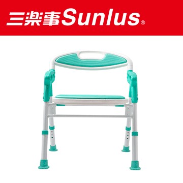 三樂事摺疊式軟墊洗澡椅