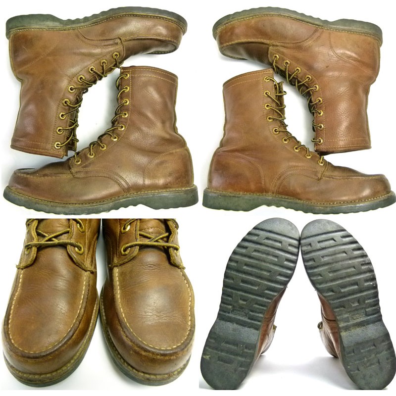 1970s Herman Shoes & Boots ハーマン 青タグ 本革編み上げワークブーツ 9 1/2E(27.5cm相当)( メンズ  )【中古】【送料無料】 | LINEブランドカタログ