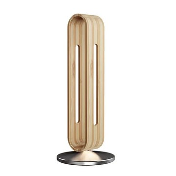 【日本代購】全新耳機支架防刮支架竹木鋁耳機支架桌面藝術展示收納支架防滑安裝