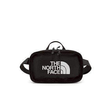 【The North Face 】北面 男女款 黑色 防潑水耐磨休閒腰包 NF0A3KYXKY4