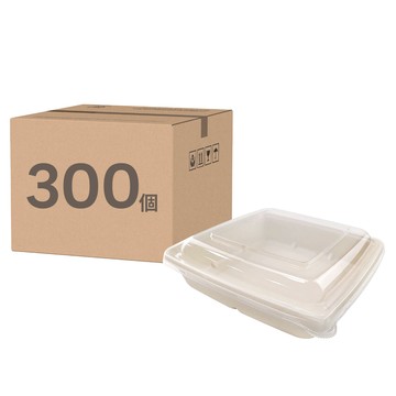 萬福 植纖餐盒 CS1000-1 單格底  50個裝  6套