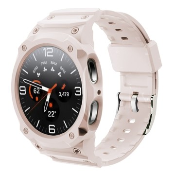 一體硅膠 透明錶帶 全包錶帶 運動防水錶帶 適用於 三星 Galaxy Watch 8 7 6 5 4 40/44/mm