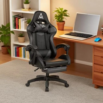 e家工廠341電競椅 升降電腦椅 旋轉椅 辦公椅 午睡椅子 直播椅子 可調節電競椅 舒適躺椅 帶