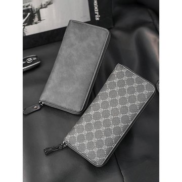 手機包多卡位錢夾零錢包2025新款時尚長款錢包花紋格子錢包大容量