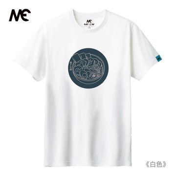 MAIFU CEWEI｜女裝 文青拉麵印花短袖 T恤 短袖上衣 潮T 短T 街頭 潮流 個性 文青 情侶 精品