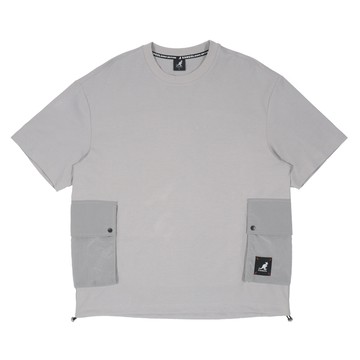 KANGOL 男女 落肩工裝口袋T 6525100311