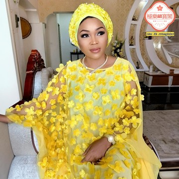 【立體繡花】非洲連衣裙 女裝連衣裙 長裙 大碼連衣裙 彈力背心裙 刺繡印花 源頭工廠 加肥加大碼 節日慶典 日常穿搭