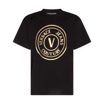 Versace Jeans Couture - Black Cotton T-shirt
