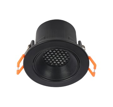 【崁入孔5-9公分】5W/8W/12W 舞光黑馬修蜂巢防眩崁燈 H04-D-5DOM5-BK、D-7DOM7-BK、D-9DOM12-BK