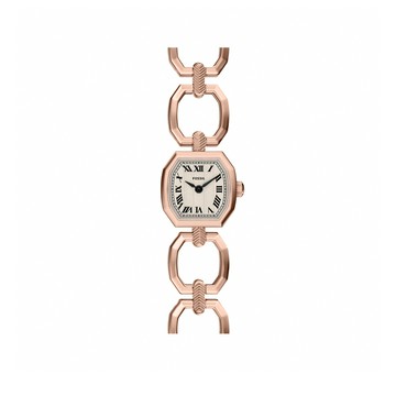 Harlow Mini 永恆八芒羅馬數字手鍊女錶 玫瑰金不鏽鋼錶帶 20 MM ES5484