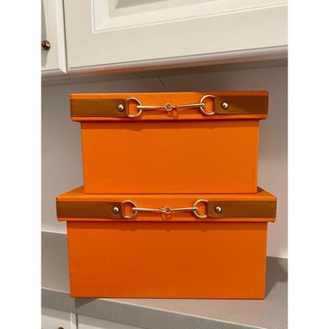 優雅咖啡色樣板房衣柜收納箱衣帽間收納盒酒店展會大廳擺件