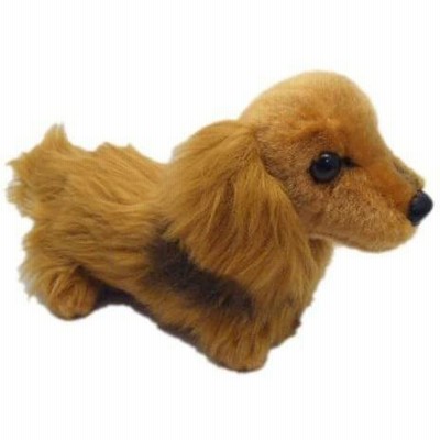 ワンタメ ミニチュアダックス ぬいぐるみ Sサイズ オリエンタルトーイ ぬいぐるみ ミニチュアダックス S ゴールド