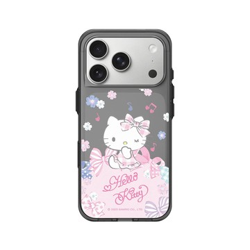 RHINOSHIELD iPhone 17/Air/Pro/Max Clear 抗黃化透明防摔手機殼/保護殼｜Hello Kitty-夢幻蝴蝶結