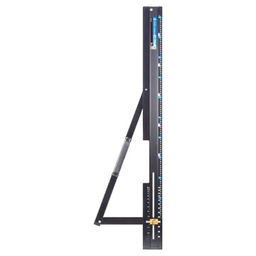 日本 SHINWA 鶴龜 圓鋸導尺 Next 1m 角度切斷機能付 角度切 75~135度 勾配切 左3寸/右6寸  1支