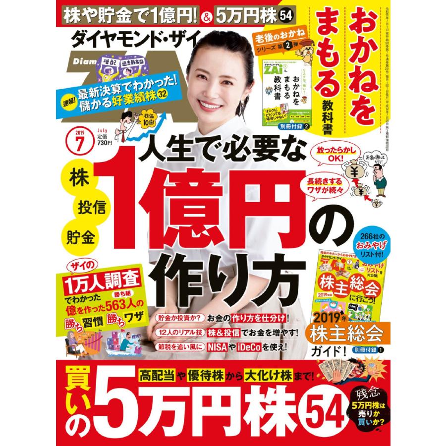 ダイヤモンドZAi 2019年7月号 電子書籍版   ダイヤモンドZAi編集部