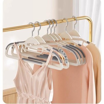衣架掛衣家用防滑無痕晾曬衣服防肩角護衣領掛架學生宿舍用衣撐子