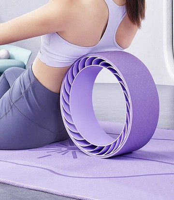 ~廣隆~耐壓升級 雙輪瑜珈圈 渦輪 高強抗壓 瑜珈輪 達摩輪 後彎神器 普拉提圈 瑜伽輪 放鬆 平衡 紓壓健身器材