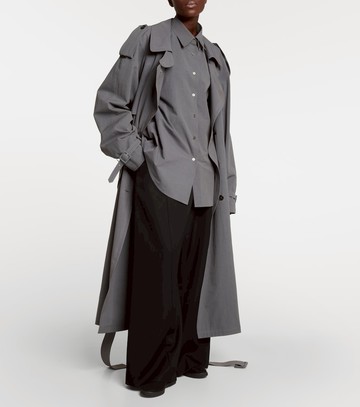 The Row Canvas high-top sneakers