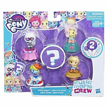 My Little Pony 彩虹小馬 - 小可愛系列5入 - 派對造型(E0193)