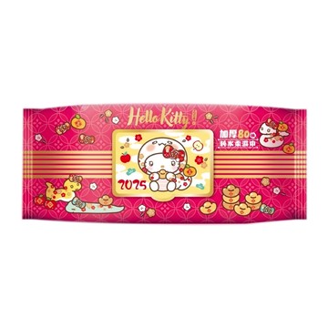 KT加厚加蓋純水濕紙巾80抽 蛇年版