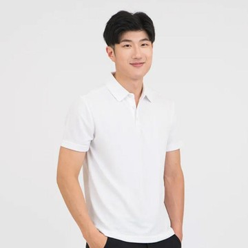 奇異涼感POLO(男翻領) 星空藍M