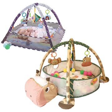 免運 可開票 多用嬰兒健身架玩具寶寶烏龜圍欄游戲毯爬行墊海洋球池新生兒禮物