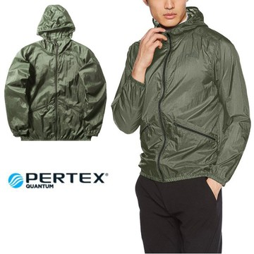 【美國 The North Face】男款 輕量透氣連帽外套.夾克/Pertex防潑/可打包式插手袋/3VA4 綠 V