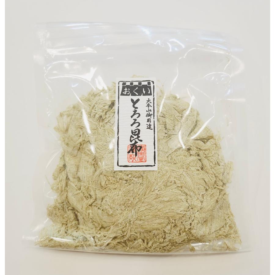 ふんわりとした軽い口当たり　とろろ昆布　50g    北海道産 昆布