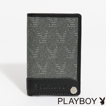 PLAYBOY - 配件小物-卡片夾  卡片夾系列 - 灰色