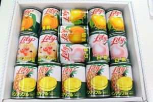 リリー缶詰め セット（北海道、沖縄県は送料1000円追加させていただきます。）