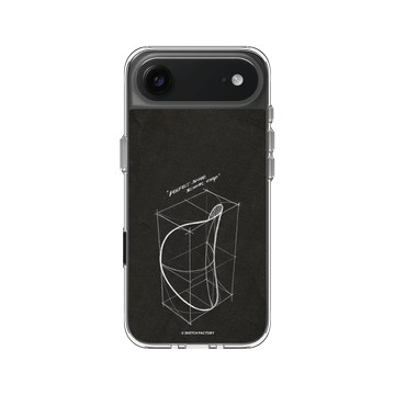 iPhone Air Clear Case（相機按鈕） 透明 - Sketch Factory - 經典洋芋片