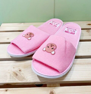 【震撼精品百貨】PostPet MOMO熊 室內拖鞋 粉色#06154 震撼日式精品百貨