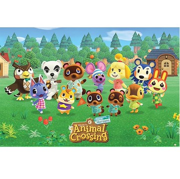 【動物森友會】Animal Crossing 歡迎會 進口海報