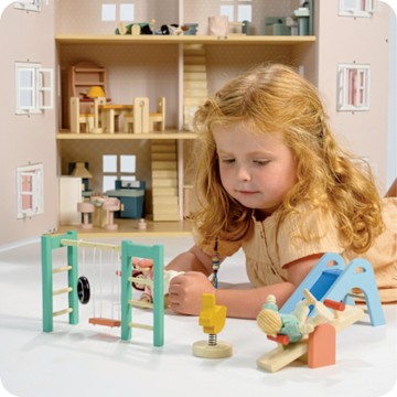 【美國 Mentari】戶外遊樂套組(木製玩具/家家酒/角色扮演)