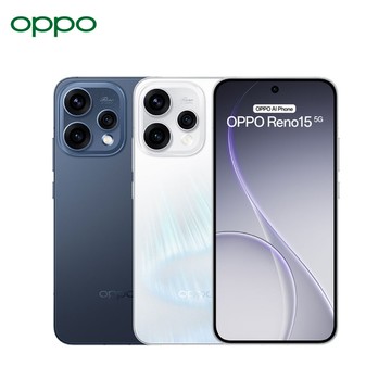 【OPPO】Reno15 5G 6.59吋(12G/256G/高通7Gen4/5000萬畫素)