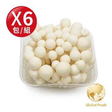 盛花園蔬果 南投國姓鄉美白菇120g x6包(溫控栽培)