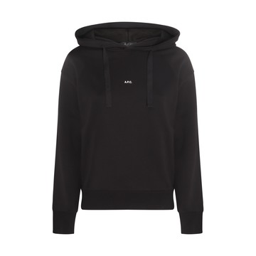 A.p.c. - Black Cotton Christaina Sweatshirt