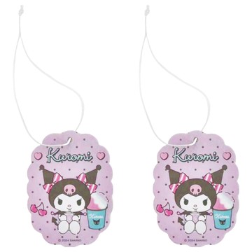 KUROMI 酷洛米 三麗鷗香氛卡 酷洛米食物 SYBK70-3 2個  2組  小蒼蘭 Freesia Cologne